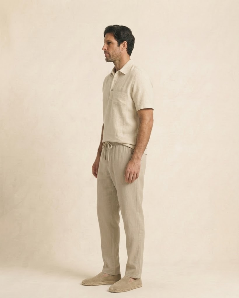 Λινό Polo Capri