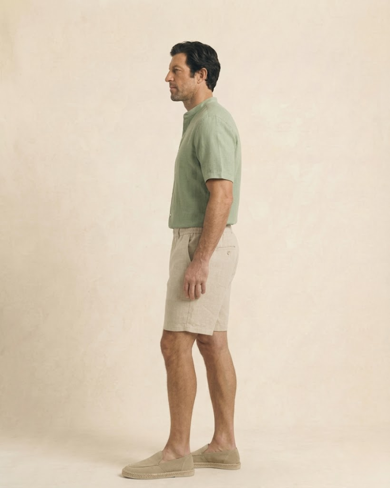 SANTORINI LINEN SHIRT