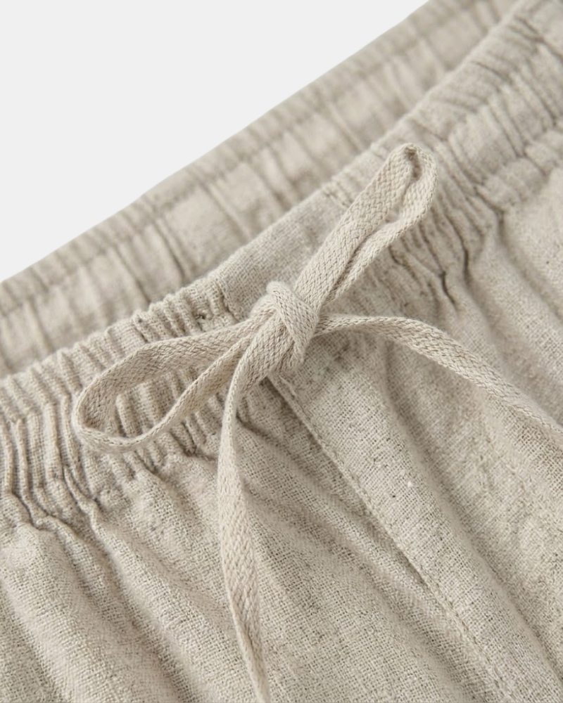 Λινό Σορτς Santorini