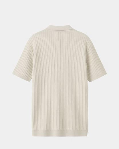 Polo de punto contorneado 