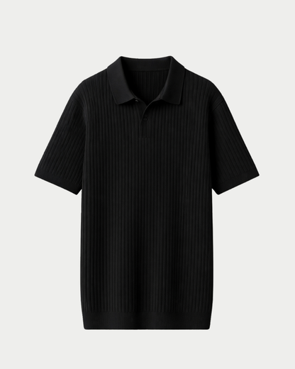 Polo de punto contorneado 