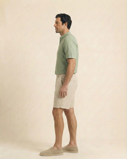 Santorini Linen Shirt