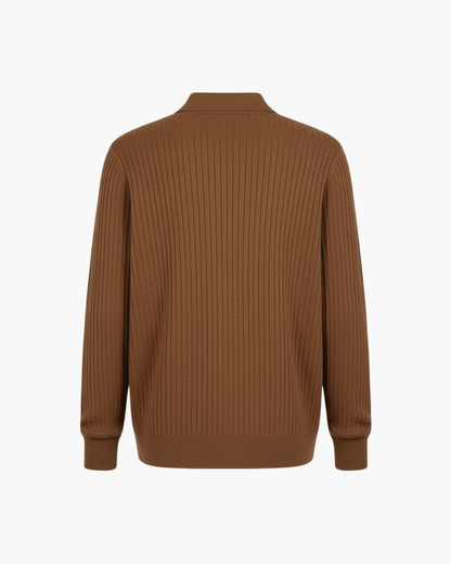 Palermo Ribbed Knit Polo