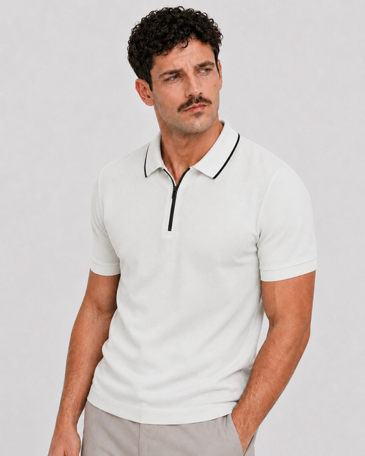 Polo con cremallera Lido 