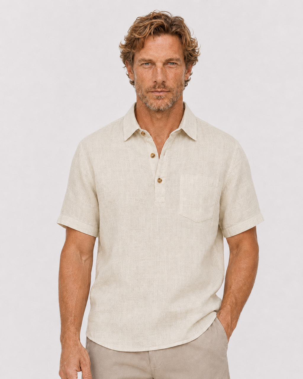 Λινό Polo Capri