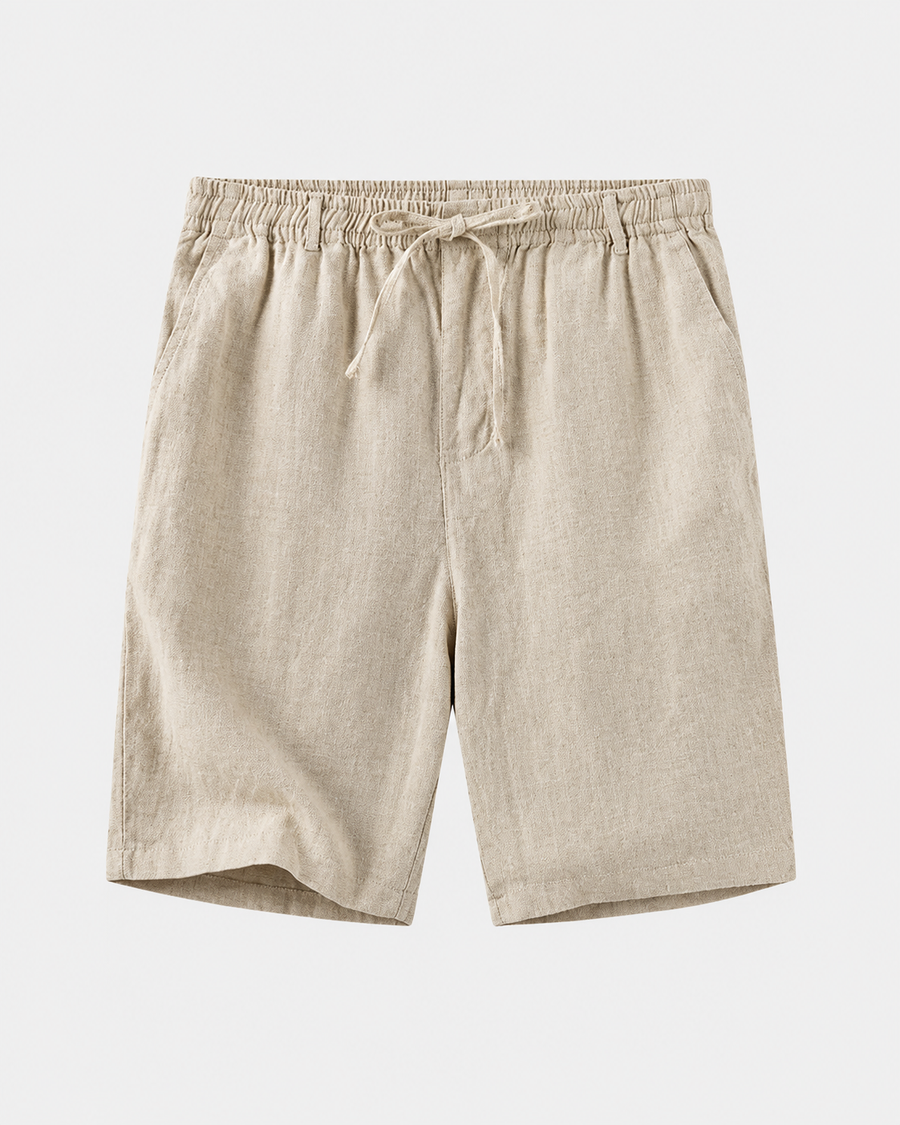 Pantalones cortos de lino Santorini 