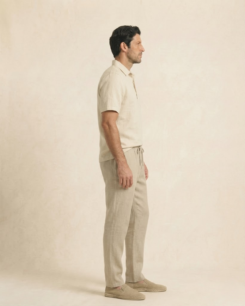Santorini Linen Trousers