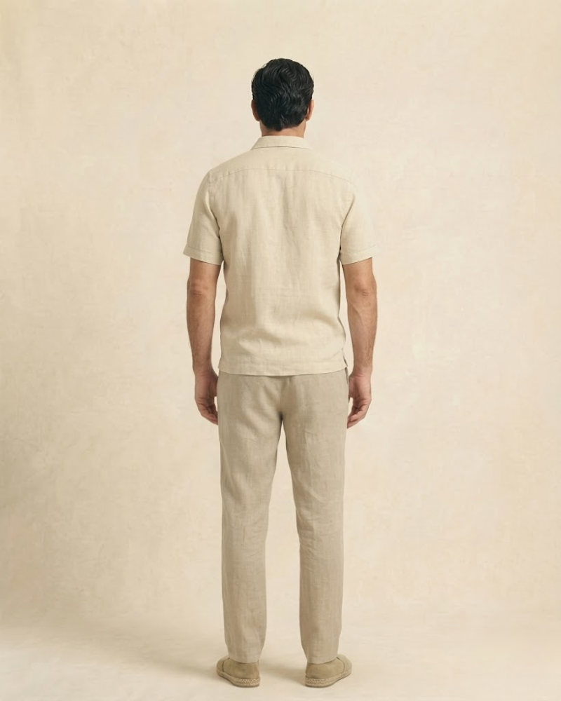 Santorini Linen Trousers