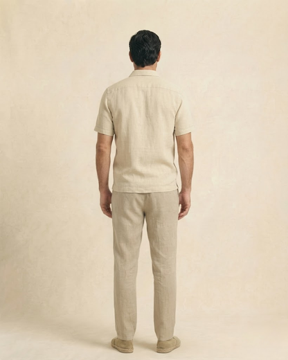 Santorini Linen Trousers