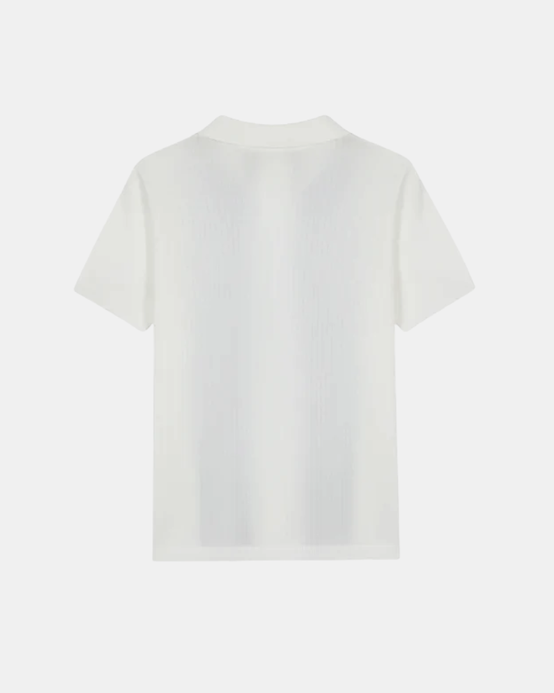 Ascot Knit Polo